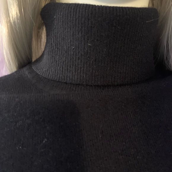 Everlane cashmere navy turtleneck sweater - Picture 4 of 7